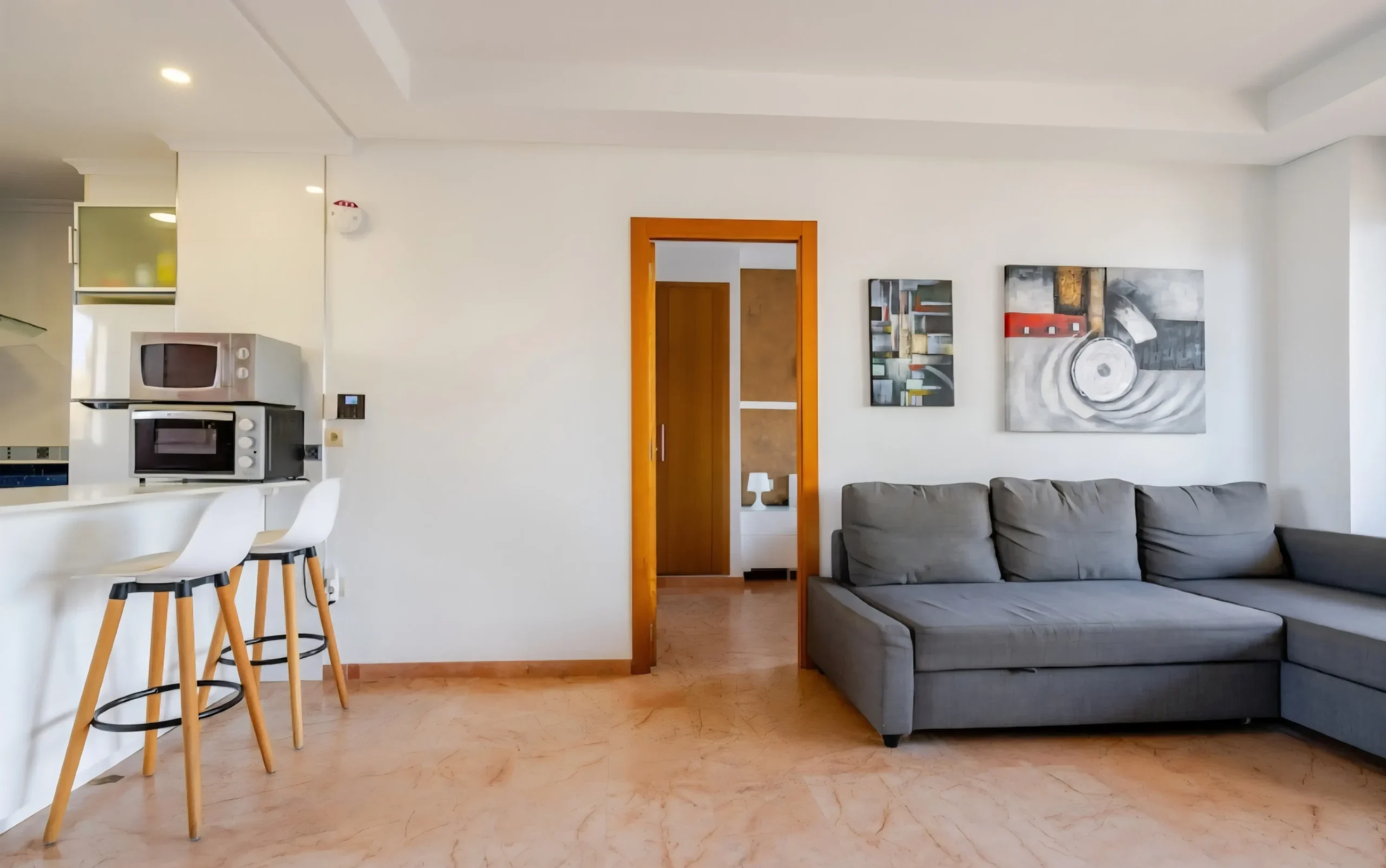 Living de departamento en alquiler